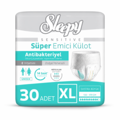 Sleepy Sensitive Emici Külot Yetişkin Bezi XLarge XL 30 Adet