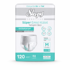 Sleepy Sensitive Emici Külot Yetişkin Bezi Medium M 120 Adet