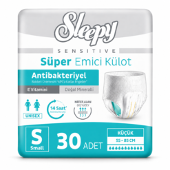 Sleepy Sensitive Emici Külot Yetişkin Bezi Small S 30 Adet
