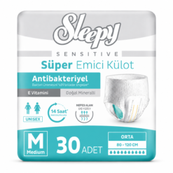 Sleepy Sensitive Emici Külot Yetişkin Bezi Medium M 30 Adet