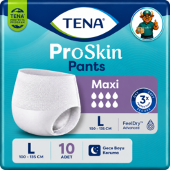 TENA ProSkin Pants Maxi Emici Külot 8 Damla L Beden 10 Adet