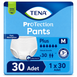 TENA ProTection Pants Plus Emici Külot 6 Damla M Beden 30 Adet