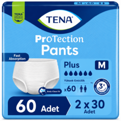 TENA ProTection Pants Plus Emici Külot 6 Damla M Beden 30'li 2 Paket 60 Adet