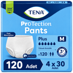 TENA ProTection Pants Plus Emici Külot 6 Damla M Beden 30'li 4 Paket 120 Adet
