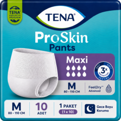 TENA ProSkin Pants Maxi Emici Külot 8 Damla M Beden 10 Adet
