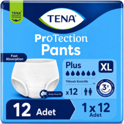 TENA ProTection Pants Plus Emici Külot 6 Damla XL Beden 12 Adet