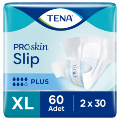 TENA ProSkin Slip Plus Bel Bantlı Hasta Bezi 6 Damla XL Beden 30'lu 2 Paket 60 Adet