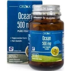 Ocean Saf Balık Yağı 500 mg 60 Kapsül