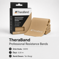 TheraBand Profesyonel Direnç Bandı 5,50 m - Ten Rengi - 50010