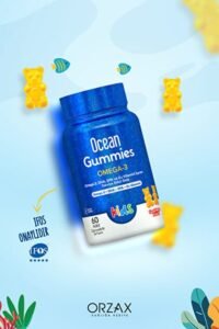 Orzax Ocean Gummies Omega-3 Kids 60 Çiğnenebilir Jel Form