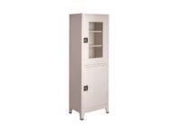 Turmed TM-G 7003 Tek Kapılı Altı Kapaklı Üstü Camlı İlaç & Ecza Dolabı