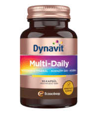 Dynavit Multi Daily – Koenzim Q10 ve Rhodiola Ekstreli Multivitamin & Multimineral Takviyesi